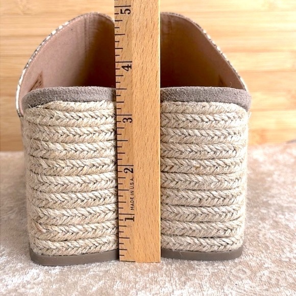 Brand New Rockport Genuine Leather Snakeskin Print Amara Slide Heeled Sandals - Picture 8 of 16